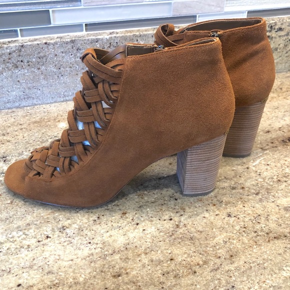 MK Suede Open Toe booties - Picture 8 of 8